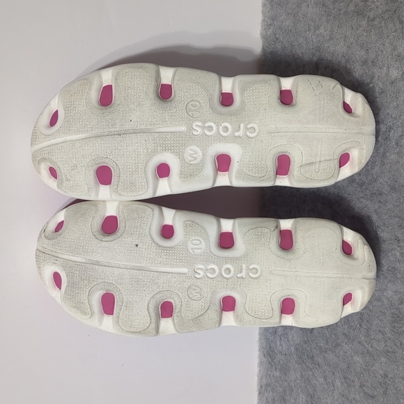 Women’s Crocs Duet Sport Mary Jane  Fuchsia Pink size 10 - Picture 5 of 6